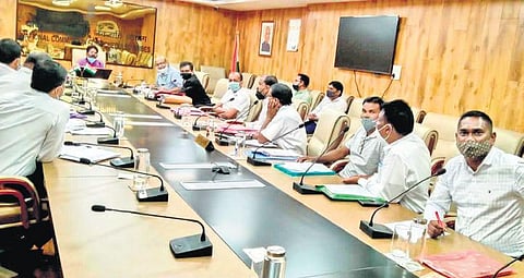 The NCST hearing in Delhi on Thursday. (Photo | Express)