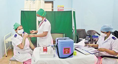 Representative image of healthcare. (File photo | PTI)