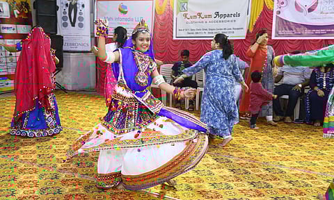 Celebrations at Gujarati Samaj.