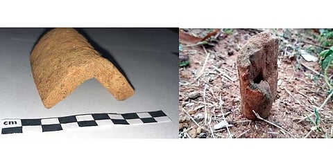 Storage jar, roof tile discovery hint of once-flourishing trade at Porpanaikottai