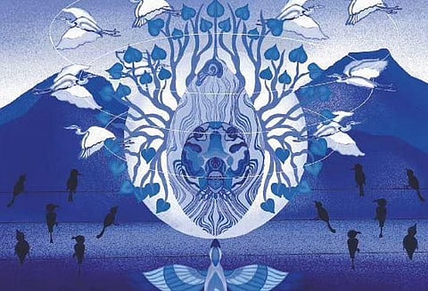 In colours and lines