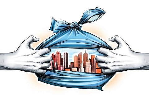 The study stresses on the need for better management of medical waste in developing countries. (Express Illustrations)