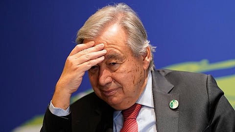 United Nations Secretary-General Antonio Guterres (Photo | AP)