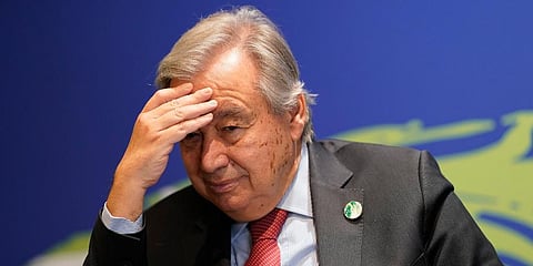 United Nations Secretary-General Antonio Guterres (Photo | AP)