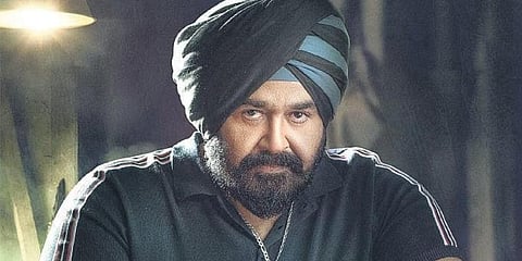 The makers of Monster revealed the first-look poster featuring a turbaned Mohanlal as ‘Lucky Singh’.
