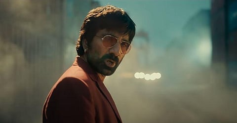 Actor Ravi Teja in a still from 'Khiladi' (Photo| YouTube screengrab)