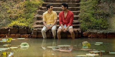 A still from Prateik Babbar-starrer 'Cobalt Blue'.