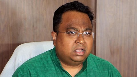 National spokesperson of BJD Sasmit Patra