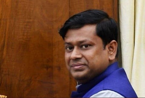 West Bengal BJP chief Sukanta Majumdar (Photo | Sukanta Majumdar Official Twitter)