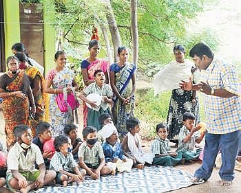 File photo of an outdoor classroom