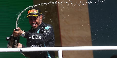Mercedes driver Lewis Hamilton (Photo| AP)
