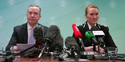 British Police have called the blast a terrorist act, but say they are still working to determine the motive. (Photo | AP)