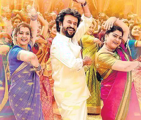 Two of Tamil cinema’s successful heroines from the 90s, Khushbu and Meena have played the female lead in several Rajinikanth blockbusters.