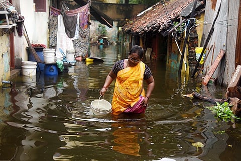 The city was battered by rains last week (Photo | R Satish Babu, EPS)