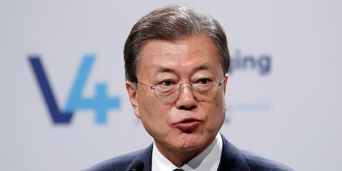 South Korea President Moon Jae-in (Photo | AP)