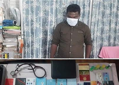Fake doctor arrested