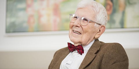 Renowned American psychiatrist and father of cognitive therapy Dr Aaron Beck (Photo| Special Arrangement)