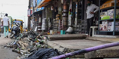 Desilting efforts go down the drain