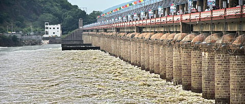 The allocation was 17.10 tmcft, 1.2 tmcft for Karnataka and 15.90 tmcft for erstwhile AP.  (File photo| EPS)