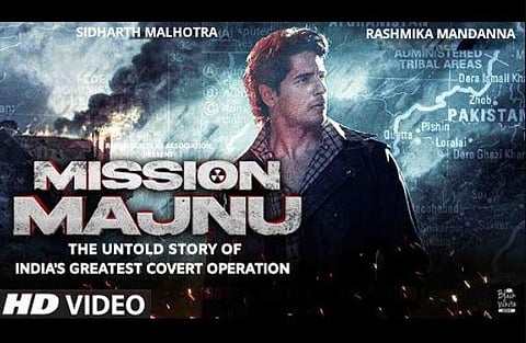 'Mission Majnu' is written by Parveez Shaikh, Aseem Arrora and Sumit Batheja.
