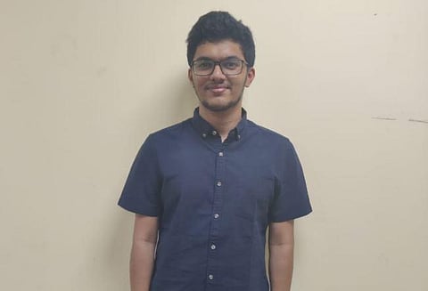 Mrinal, who scored 720/720 in the NEET examination. (Photo| Special arrangement)