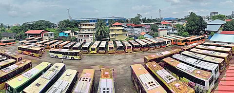 The KURTC depot at Thevara | Albin Mathew