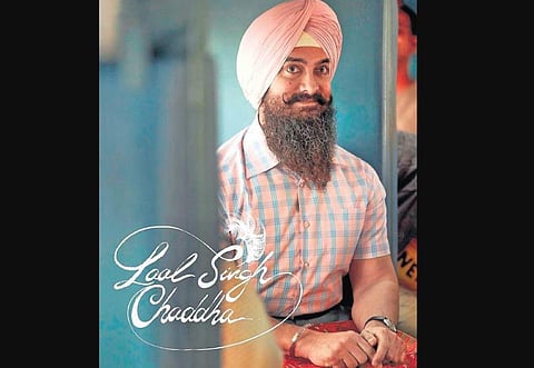A still from Aamir Khan's Laal Singh Chaddha.