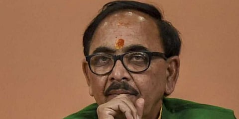 Union Minister of Heavy Industries Mahendra Nath Pandey (Photo | PTI)