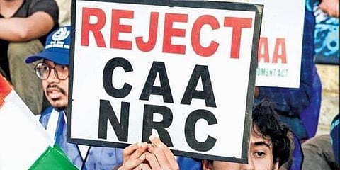 Anti-CAA protests (Photo | EPS)