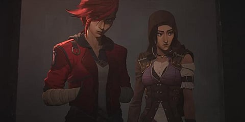 A still from Netflix series 'Arcane'. (Photo| IMDb)