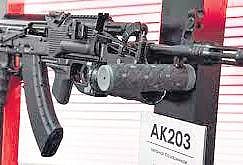 AK-203 assault rifle (Photo | Rosoboronexport website)