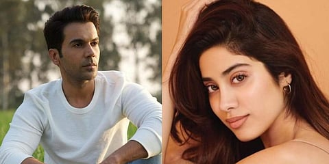 Rajkummar Rao (L) and Janhvi Kapoor (Photo| Cinema Express)