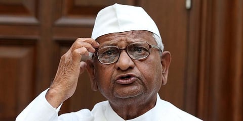 Social Activist Anna Hazare (Photo | EPS)