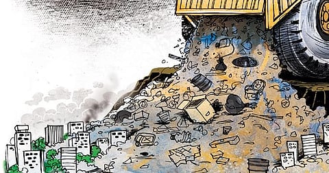 Lack of proper storage for plastic waste lands local bodies in a fix