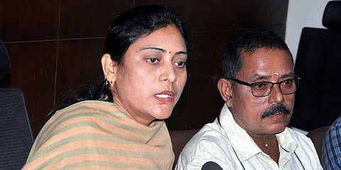 The Andhra Pradesh Police Officers’ Association  state vice presidents B Swarna Latha and Seshagiri Rao