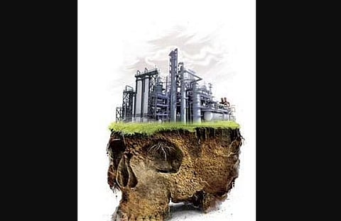 The six industrial towns are facing a challenge in reducing industrial emissions and mitigating the impact of mining activities. (Express Illustrations)