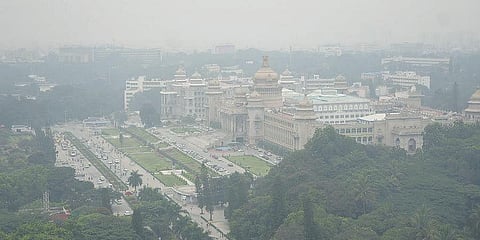 A view of the Bengaluru city. (Photo | EPS)