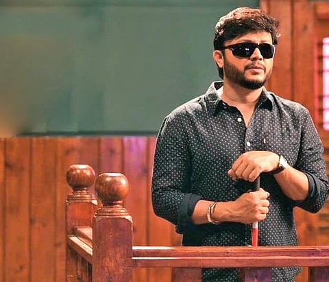 A still from movie 'Sakath'