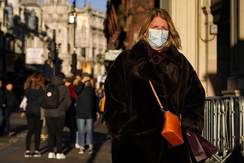 Britain's Prime Minister Boris Johnson said it was necessary to take 'targeted and precautionary measures' after two people tested positive for the new variant in England (Photo | AP)