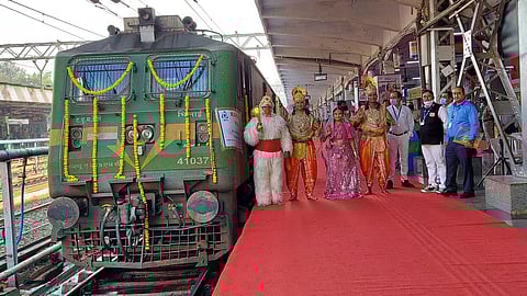 Rampath Yatra train. (Photo | Twitter)