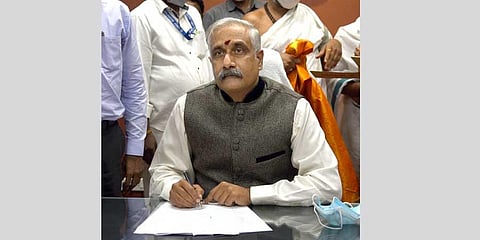 Andhra Pradesh Chief Secretary Sameer Sharma