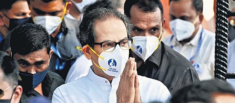 Shiv Sena chief and Maharashtra CM Uddhav Thackeray
