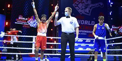 Indian boxer Akash Kumar (Picture credit: BFI)
