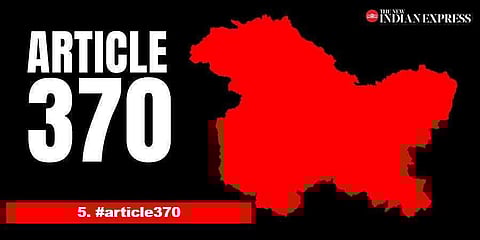 Article 370 (Express Illustrations)