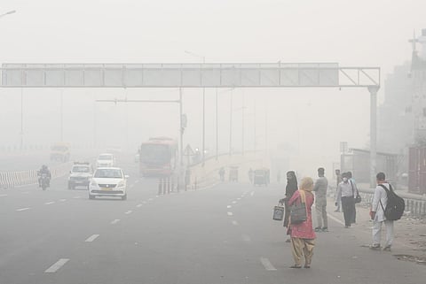 Delhi: Air travels from ‘poor’ to  ‘severe’