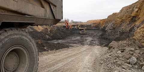 Coal is hauled out of the Midway mine Tuesday, April 14, 2009, in Centertown, Kentucky. (File Photo | AP)