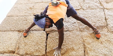 Karnataka's monkey man Jyothi Raj dreams of a wall