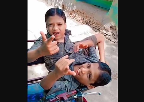 Shivram Sahu and his twin brother Shivnath