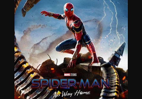 'Spider-Man: No Way Home' official poster. (Photo | Marvel Entertainment)