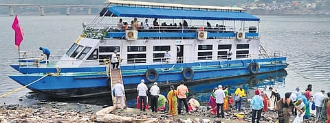 Boating from Nagarjuna Sagar to Srisailam resumes